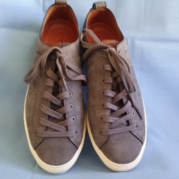 coach suede sneakers
